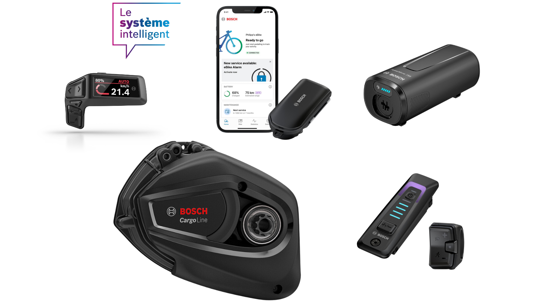 Protection (cache) Pour Conducteur (display) Bosch De Vélo électrique - Compatible Active/Performance Line (cadre 2016) - Marque Fahrer